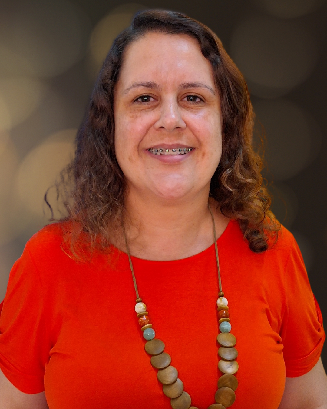 Foto da psicóloga escolar Gizele